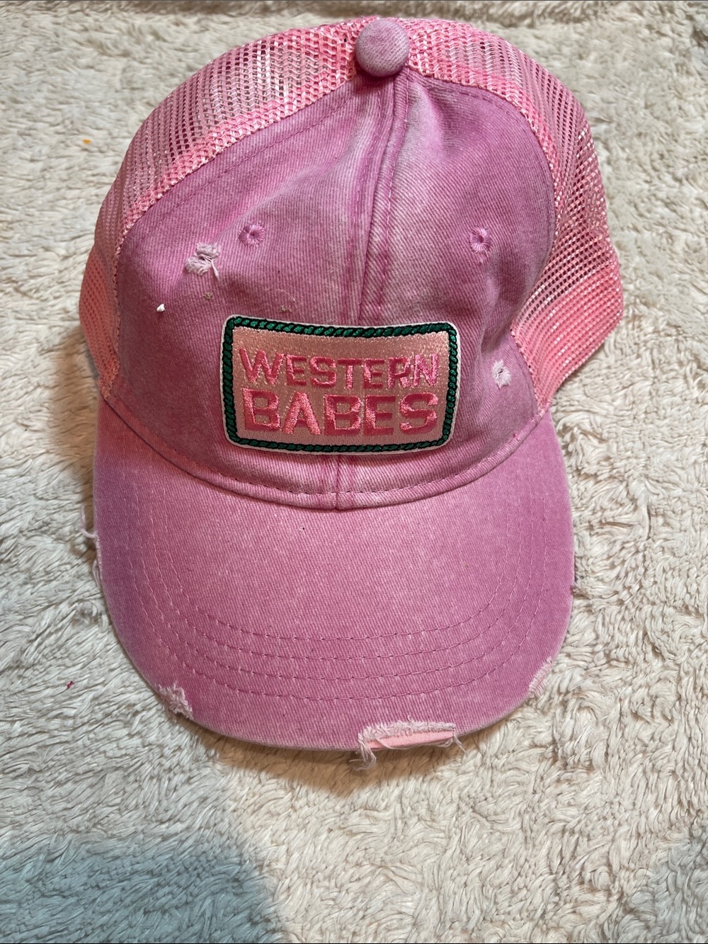 Salty anchor western babes hat
